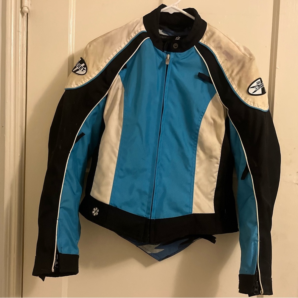 Xs joe rocket lotus motorcycle jacket electric blue